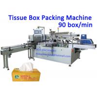China 220V 100 Box / Min Tissue Paper Packaging Machine factory
