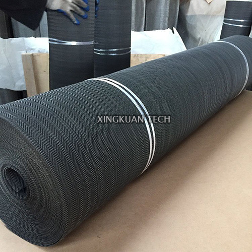 Quality Black Woven Wire Mesh Cloth For Rubber  Plastic Industry  40 Mesh 60 Mesh 80 Mesh for sale