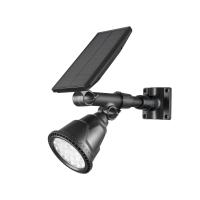 Quality 3.7V 2200MAH Solar Induction Street Lamp Black IP65 Waterproof for sale