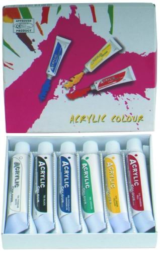 Quality Beautiful Art Painting Colours Art Primary Colors 6 X 12ml / 12 X 12ml / 18 X for sale