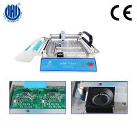 China Small Desktop SMT Pick And Place Machine Built In Vacuum Pump With Vision factory