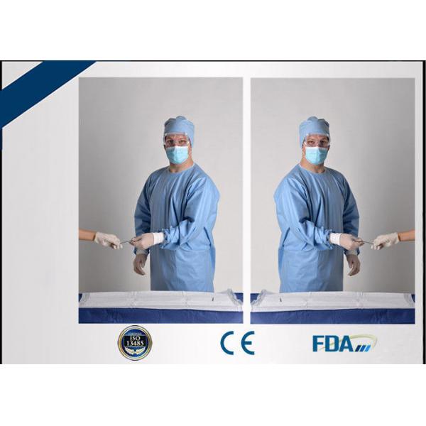Quality Sterile / Non Sterile Disposable Protective Gowns For Personal Healthcare Center for sale