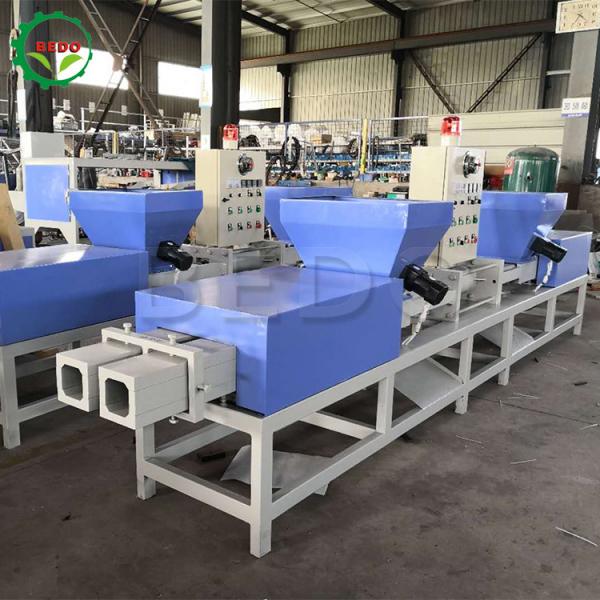 Quality 380V Automatic Wood Sawdust Block Making Machine For Euro Pallet for sale