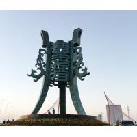 China Life Size Large Outdoor Bronze Sculpture , Decorative Cast Bronze Sculpture factory