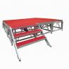 China Customized Aluminum Stage Platform , Adjustable Stage Platform For Party factory