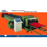 Quality Anti - Rust Roller Tile Roll Forming Machine , Sheet Metal Rolling Machine for sale