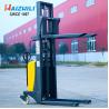China DC 12V / 1.6KW 2 Ton Manual Forklift , 3.5 Meter Semi Electric Double Mast Forklift factory