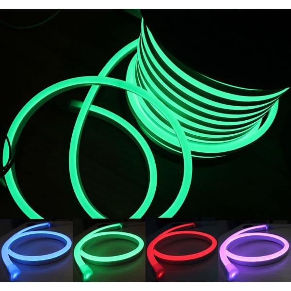 Quality Signage Color Changing Led Neon Rope Light , Smd 5050 RGB Neon Flex Led Light for sale