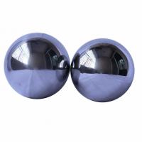 China Durable Hollow Steel Ball Stainless Steel Gazing Ball Mirror Globe Shiny Sphere for sale