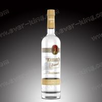 Quality Frosted Flint Glass Bottle 750ML For Vodka Liquor for sale