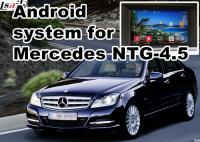 China Mercedes benz C class GPS Auto Navigation Systems mirror link 480*800 Android 6.0 7.1 factory