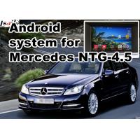 China Mercedes benz C class GPS Auto Navigation Systems mirror link 480*800 Android 6.0 7.1 factory