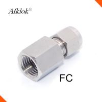 Quality Stainless Steel 316 Forged Pipe Fittings Female NPT Compression Tube fitting for sale