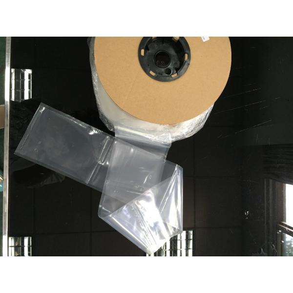 Quality LDPE Pre Opened Flat Poly Bags On A Roll For Packaging Machines for sale