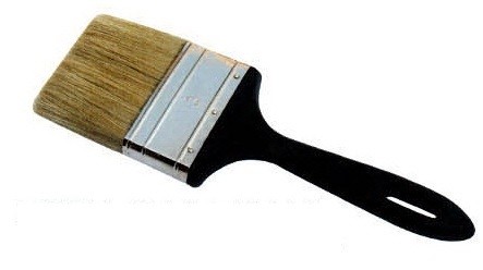 Quality Double Boiled White Bristle Synthetic Filament Brush For Professional Decorators for sale