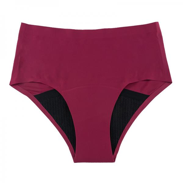 Quality Leakproof High Waist Period Panties For Teens Seamless Menstrual Panties 4 for sale