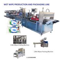 Quality PLC Control 5 Slitting Lane Wipe Making Machine With 1 Year Warranty for sale