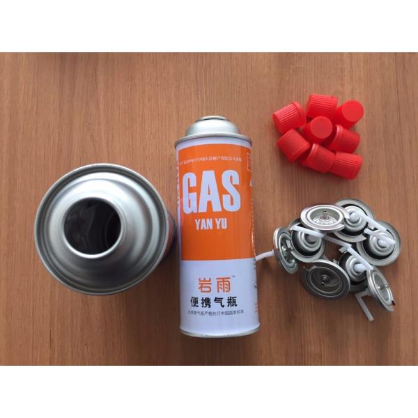 Quality Butane Propane Gas Bottle 65mm X 158mm for sale