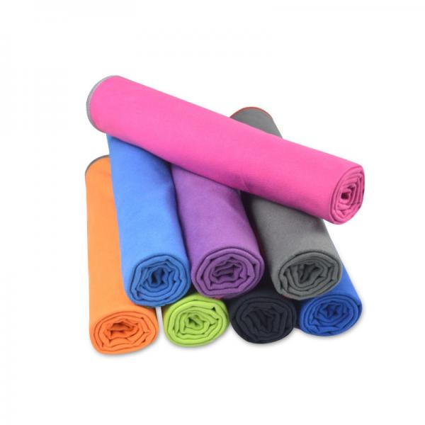 Quality OEM Services Wholesale Quick Dry Custom Logo Microfiber Gym Sports Towel With Mesh Bag for sale