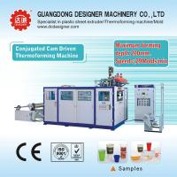 China Plastic thermoforming machine for cups or containers with max forming depth 170mm S7125D for sale