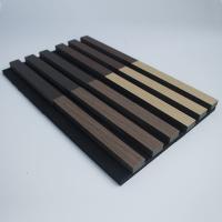 Quality Residences Acoustic Slat Wall Panel , Sound Proof Wall Panels Acoustic Office for sale