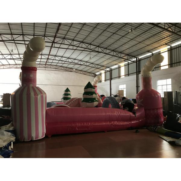 Quality Cute Short Inflatable Jumping Castle , Big Square Shape Kid Bounce House for sale