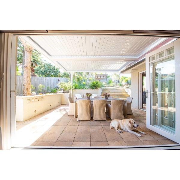 Quality OEM Glass Roof Sunroom High Light Transmission Wind Resistance for Villa for sale