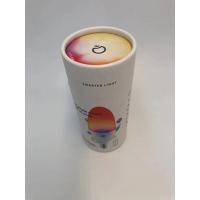 Quality UV Varnish Paper Tube Packaging 180GSM Kraft Paper Cylinder Containers for sale