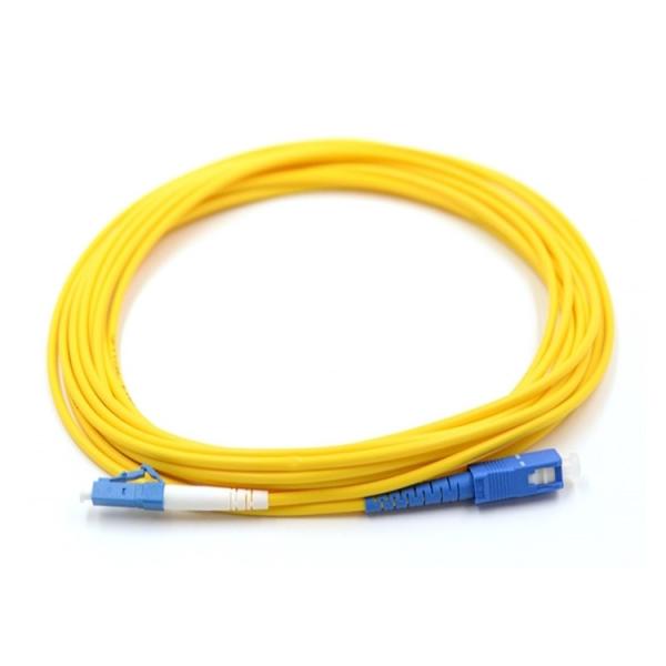 Quality SC Upc LC UPC Simplex Fiber Patch Cord Single Mode For Cabling System for sale
