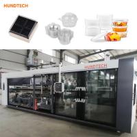 China 2.4m Food Packing Container Making Machine Multiservo Temperature Control factory