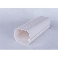 Quality Green Level PVC Extrusion Profiles , Customized Plastic Wiring Duct for sale