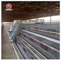 China Egg Laying Chicken Coop 160 chickens Poultry Chicken Cages For Animal Feeder factory