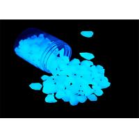 China 2H Glowing Artificial Fluorescent Pebbles For Aquarium Fish Tank factory