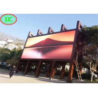 China Large Size Aluminum P10 LED Billboards Display High Brightness factory