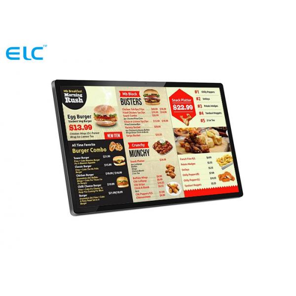 Quality 10 Point Touch Screen Digital Signage 32 Inch Rockchip 3399  With RJ45 Port for sale