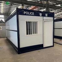 China Movable Prefabricated Foldable Container House Security Guard Box Fireproof factory