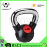 China Rubber Coated Fitness Equipment Kettlebells For Bodybuilding Fitness factory