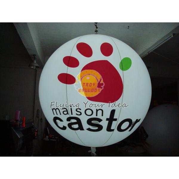 Quality Reusable Attractive Inflatable Lighting Balloon with Full Digital Printing for Promotion for sale
