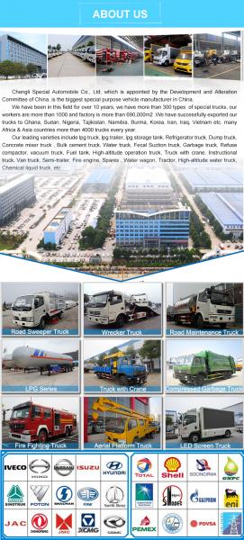 Jmc Aerial Platform Truck 12m - 18m Special Aerial Work Truck