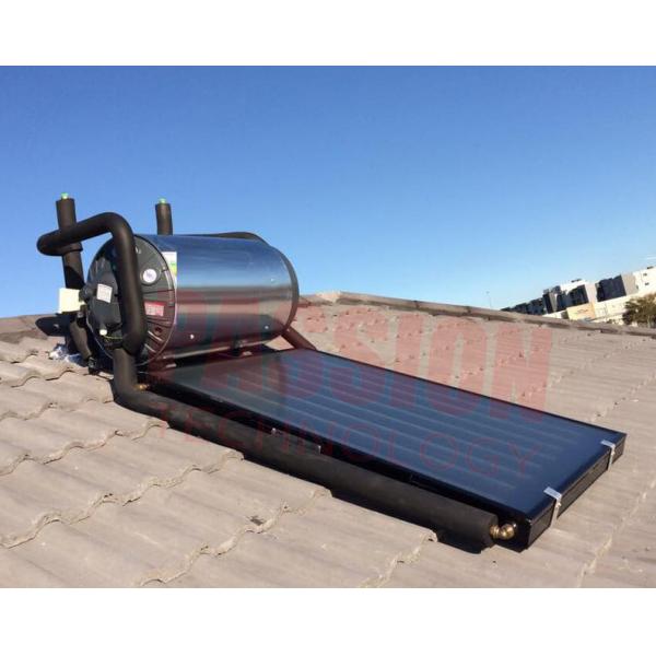 Quality 150L 300L Flat Plate Pressurized Solar Water Heater , Solar Hot Water System Geysers for sale