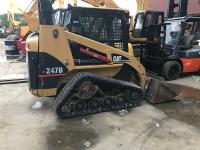 China Used Rubber Track Skid Steer Loader 247b With Original Paint factory