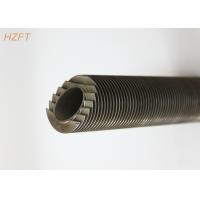 Quality 316 / 316L Laser Fin Stainless Steel Finned Tube for Condensing Boilers 1.5mm for sale