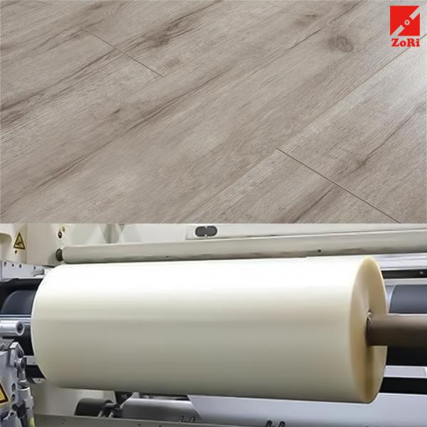 Quality Commercial Grade Durability 0.2mm 0.3mm 0.5mm PVC Wear Layer Supplier For LVT Flooring for sale