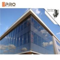 China Heat Insulation Thermal Break Aluminum Curtain Wall Double Glazed factory