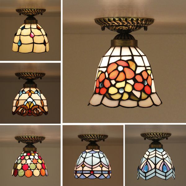 Tiffany Kitchen Hallway Ceiling Lights Fixtures For Ceiling Decor