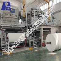 China 2850mm Toilet Paper Making Machine 350m/Min Toilet Tissue Paper Machine factory