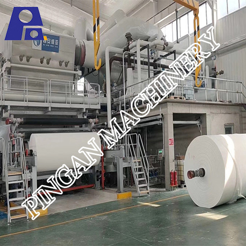 Quality 2850mm Toilet Paper Making Machine 350m/Min Toilet Tissue Paper Machine for sale