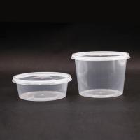 China Microwave Safe Takeaway Round Hot Soup Bowl Disposable With Plastic Lid factory