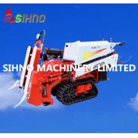 China Farm Machinery Half Feed Mini Rice Wheat Combine Harvester for Sales factory