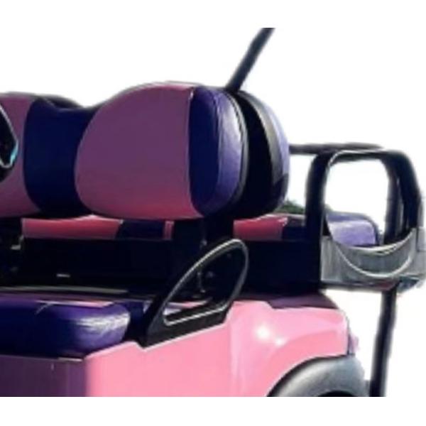 Quality Pink 2-4 Passengers Aetric EV Golf Cart 25 Mph-40 Mph With Foldable Windshield for sale